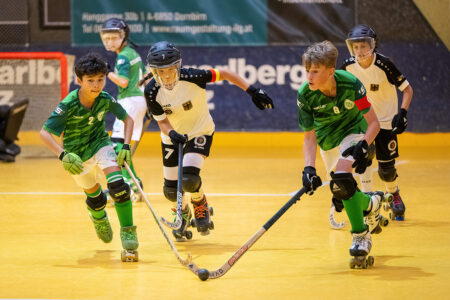 U15-Rollhockeyturnier in Dornbirn: Junglöwen zeigen starke Leistungen