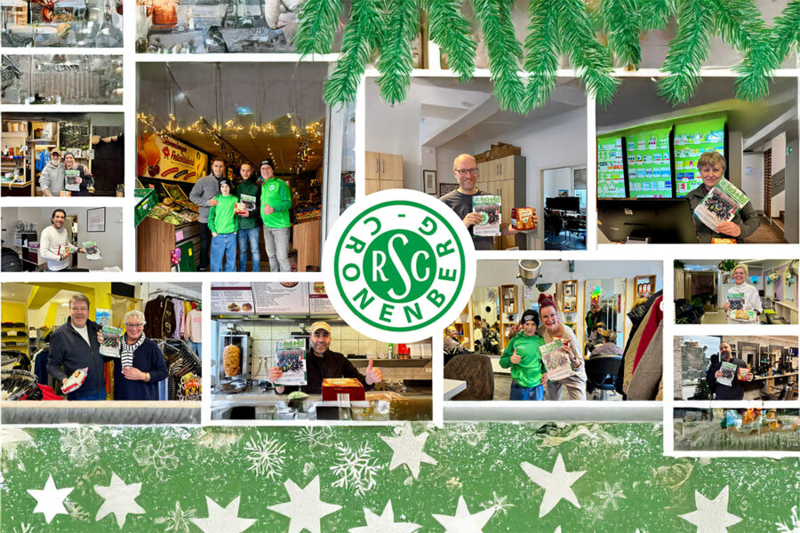 Frohe Weihnachten und Dankeschön an unsere Unterstützer im Dorf!