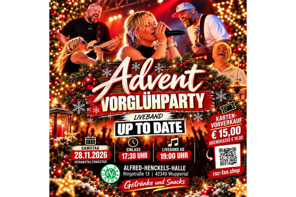 Advent-Vorglühen in der Alfred-Henckels-Halle
